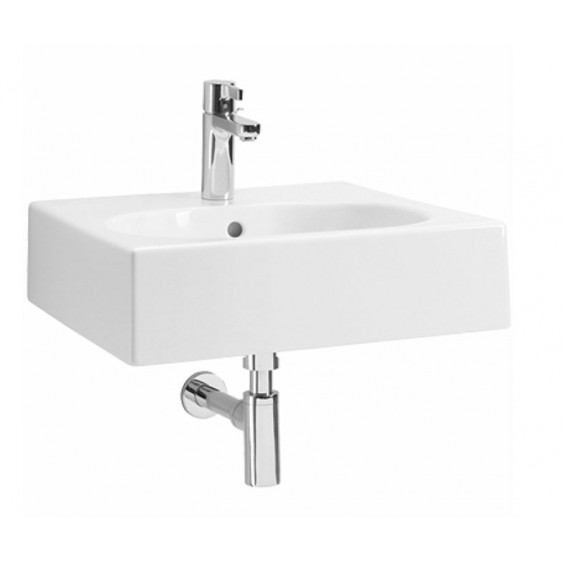 Lavabo bagno Geberit Closer con bacino ovale 50 cm